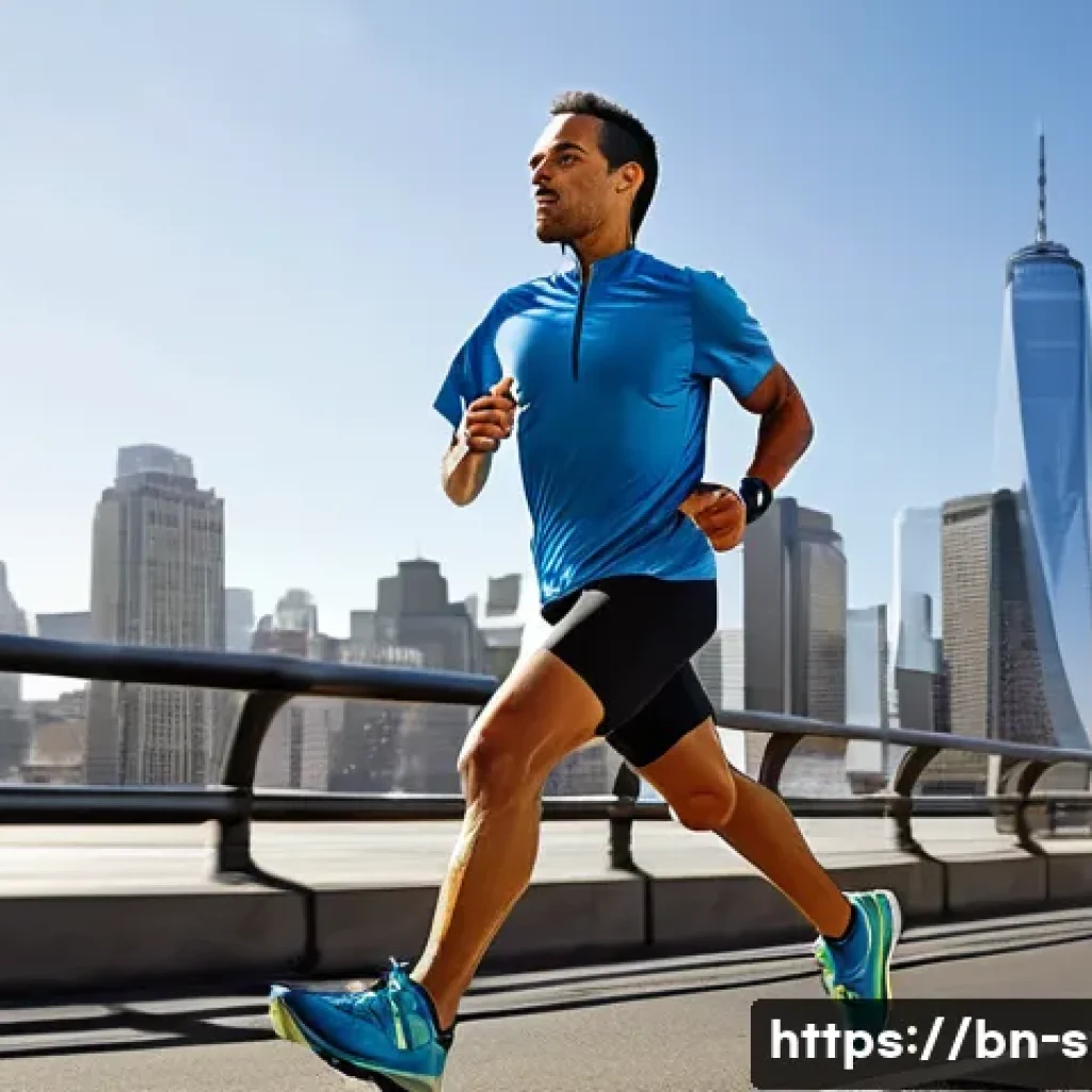트레일러닝 신발과 러닝화 차이 - City Marathon Runner with Running Shoes**

A vibrant, dynamic shot of a male or female runner in the...