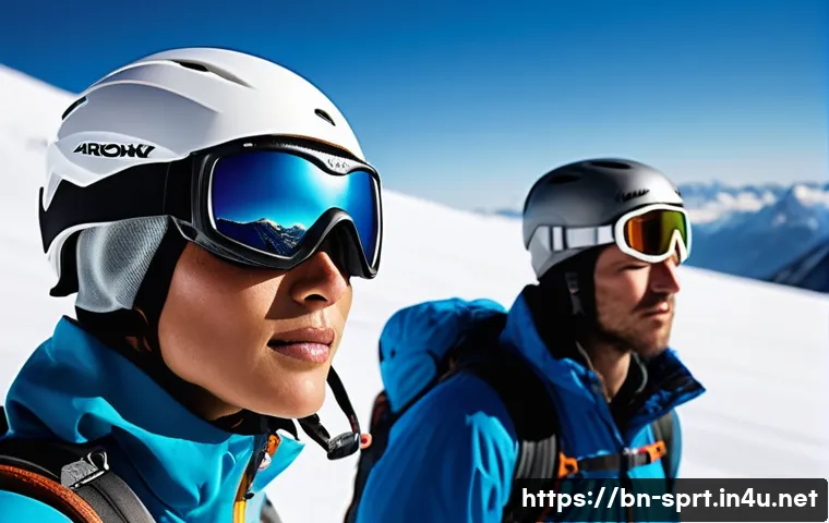 등산용 고글 UV 차단 비교 관련 이미지 1